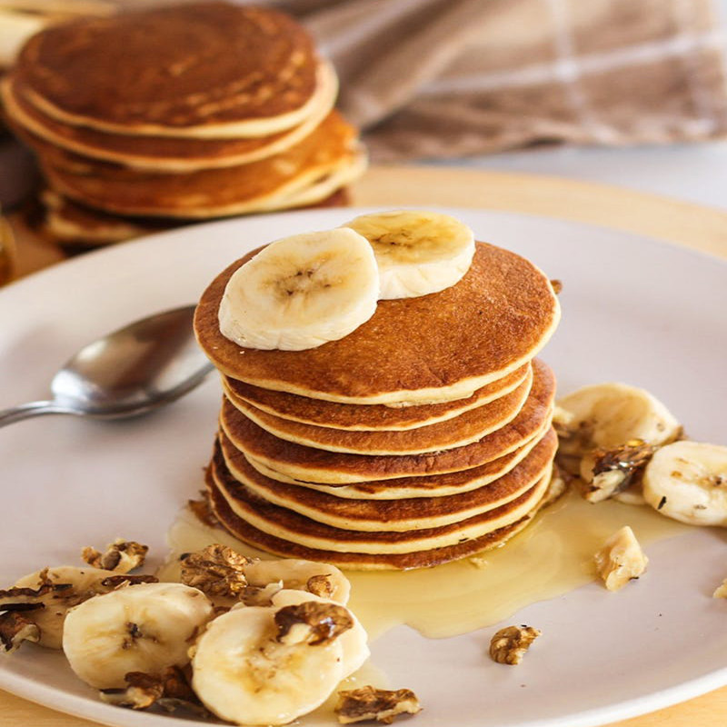 Banana Pancake with Honey