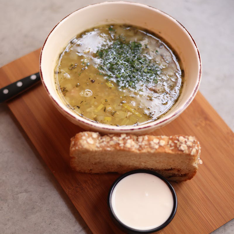 Sweet Corn Chicken Soup